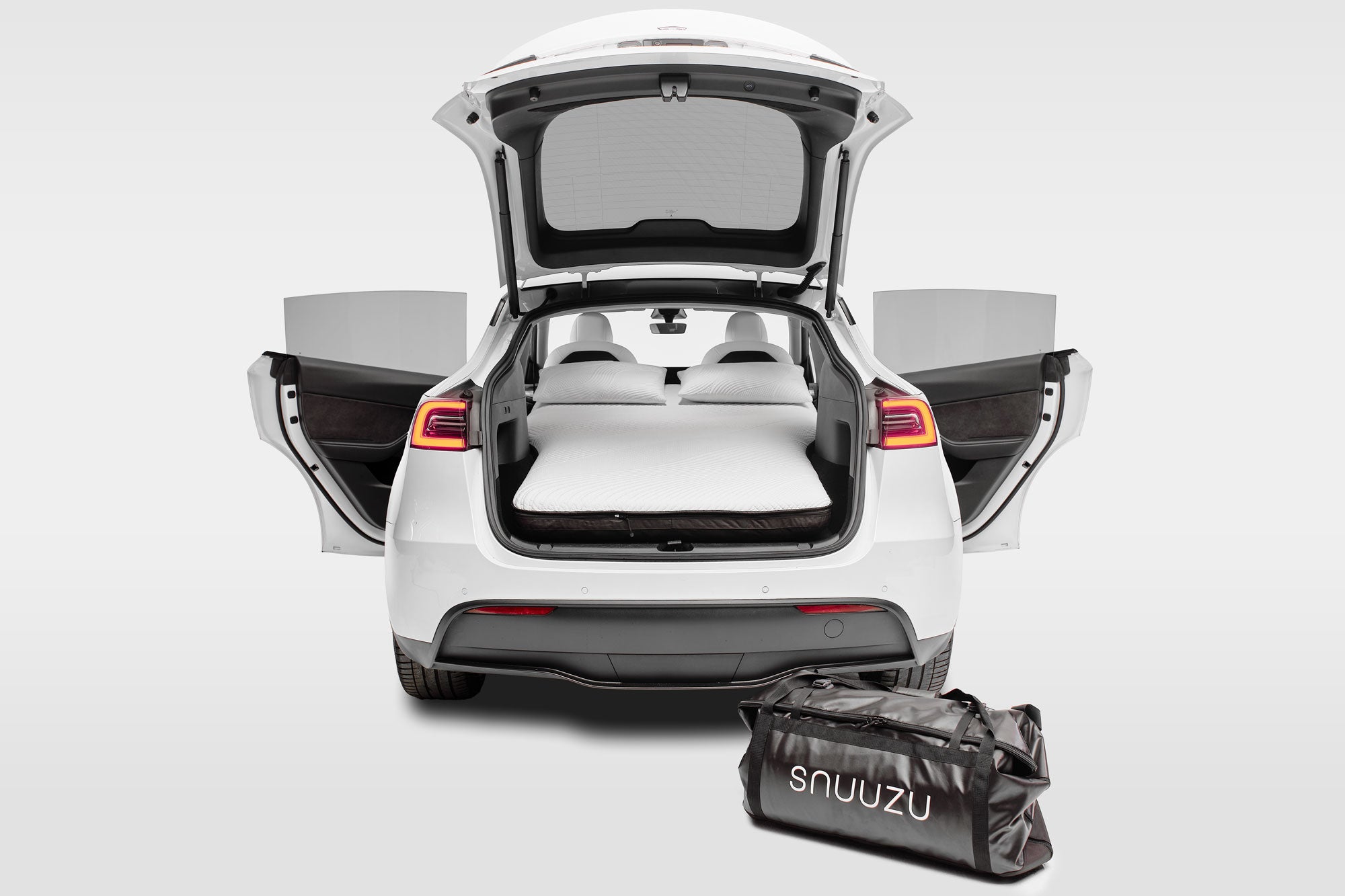 Tesla Model Y Mattress for Road Trips - Snuuzu